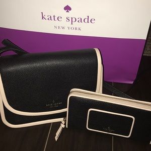 NWT Kate Spade crossbody and matching wallet